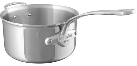Mauviel1830 - M'Cook - 5210 Kasserolle, Aluminium, Edelstahl, 24 cm