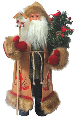 Santa's Workshop 8130 Cardinal Claus Figurine, 15,