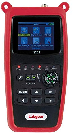 Labgear Satellite Meter Integrated LED Torch Light