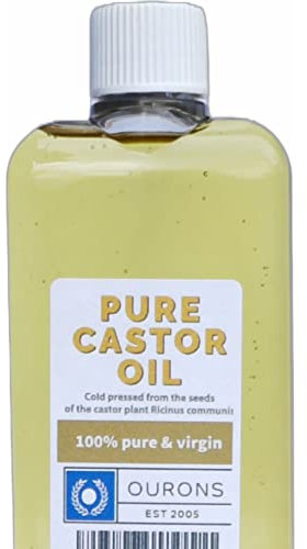 Virgin Castor Oil for Hair & Skin Pure 100% Cold Pressed Direct from India 100ml