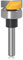 Mesee Flush Trim Hinge Mortising Template Router Bit with Ball Bearing Woodworking Cutter Milling Cutting Tool, 1/4 Inch Shank
