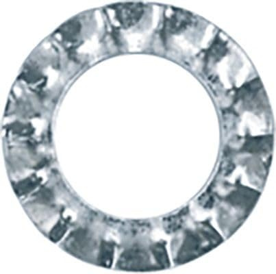 Restagraf - Rondelle Éventail à Denture Externe (AZ) - Diamètre 7 x 12 mm - NFE 27-624 - Répartition de Charge - Usage Automobile et Bricolage - Réf. 552 - Sachet de 35