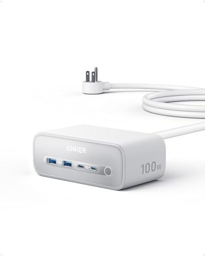 Anker Charging Station(7-in-1,100w) B2C - US White Iteration 1