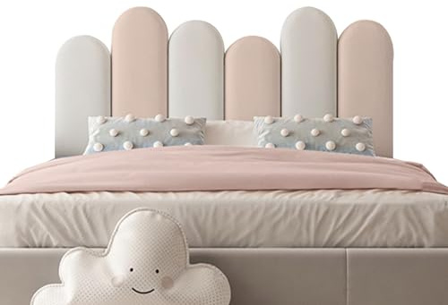 Wandpolster Selbstklebend Kinderzimmer, 3D-Wandpaneele gepolstert Anti-Kollisions Wandkissen Wandschutz Bett 120cm 150cm 180cm, Dicke 3.2cm, Schützen Sie Kinder (Color : F, Größe : 150cm)