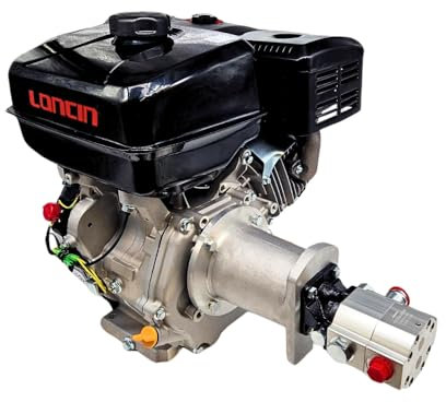 LONCIN G390F-P5 13HP PETROL ENGINE HYDRAULIC HI/LO GEAR PUMPSET-61.5LPM