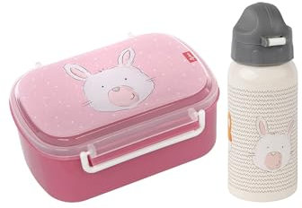 Sigikid Kindergarten-Set Trinkflasche & Brotdose für Kinder 12-96 Monate