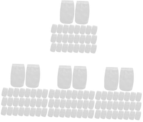 HANABASS 120piezas Calcetines De Filtración para Filtros De para Skimmer De Limpieza De Agua Protección contra Residuos y Suciedad