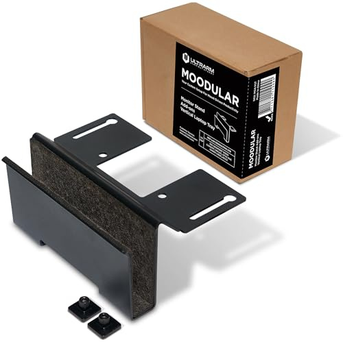 ULTRARM Moodular Vertical Laptop Tray Add-On for Rails, Do Not Use Alone