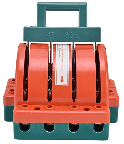 Interruptor de Cuchilla de Desconexión FT4P, Interruptor de Seguridad de Cuchilla de Doble Tiro para Empresas Industriales 63A 380V, Interruptores, Enchufes y Accesorios