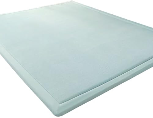 LEHOUR Krabbelmatte für Baby, 150×200CM Kinderteppich, rutschfest, Eisblau | Weicher, Dicker Kinderteppich, Baby-Krabbelmatte, Rutschfester Untergrund, Schutz beim Spielen, Geeignet für Mädchen & Jungen