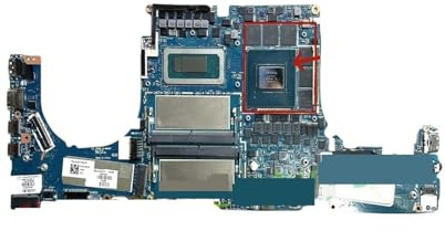 LA-M054P motherboard for 16-H 16T-H Laptop with CPU: I7-12700H GPU: RTX3060 6GB test ok(I9-12900H RTX3060)