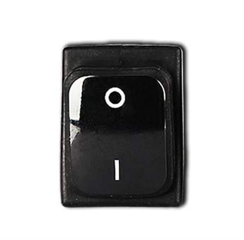 Rocker Switch 12V 220V 4 Pin On Off 250V 4Pin 16A 2 Position Water 20A DC 24V Rocket 22mm Swith Swich KCD4 RL2 2X1N 10Pcs(Black Switch)