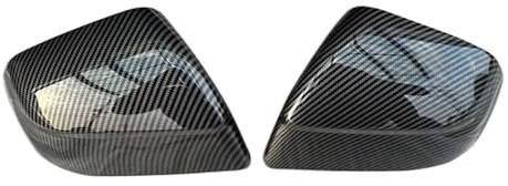 1 paio di copri specchietti retrovisori laterali per auto adatti per Tesla Model Y Highland 2025, copri specchietti laterali per auto, kit carrozzeria Specchio Coperchio(Bright carbon)