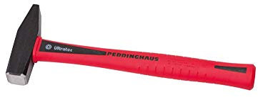 Peddinghaus 5039980400 Ultratec låssmeds hammare, svart/röd, 400 g