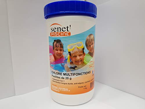 Senet piscine 57742006 Chlore, Multicolore