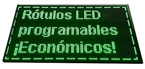 Cartel LED PROGRAMABLE (96x48 cm + WiFi, Verde) Letrero LED PROGRAMABLE Pantalla LED PROGRAMABLE ROTULO LED PROGRAMABLE Cartel ELECTRÓNICO ANUNCIA TU Negocio/PROGRAMMABLE LED Panel BANDEROLA LED