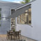 pro.tec Toldo Montando en la Pared - Gris - 250 x 120 cm - Terraza Balcón Toldo Extensible - Persiana de la Ventana Exterior