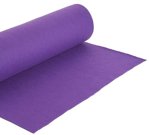 CREATIV DISCOUNT® NEU Trendy Filzplatte, 37,5x50cm, 5 St. Violett