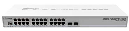 Mikrotik CRS326-24G-2S+RM Switch 24xGB 2xSFP+ L5