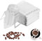 100 filtros de café desechables, bolsas de café desechables para colgar en la mayoría de tazas, filtro de papel de café portátil, filtro de café plegable para camping, viajes, hogar, oficina