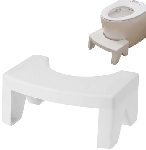 AALLYN Tabouret de Salle de Bain pour Toilettes,Tabouret de Pot - Tabouret de Salle de Bain antidérapant, Portable, Solide, Durable, Facile à Laver, pour Toilettes, pour l'entraînement à la propreté