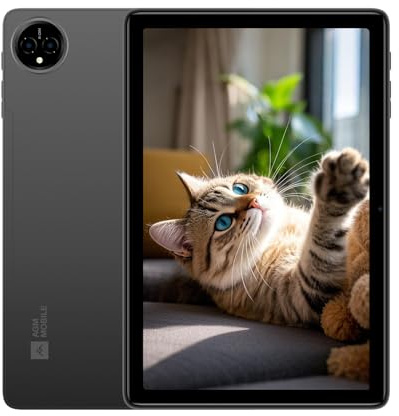 AGM 2025 senaste surfplatta, PAD T3 10,1-tums HD-skärm, Unisoc T606, 4 GB RAM, 64 GB ROM, Android 14, GPS/Type-C/5 MP + 8 MP/dubbla SIM-kort 4G LTE/5 GHz WiFi/Widevine L1