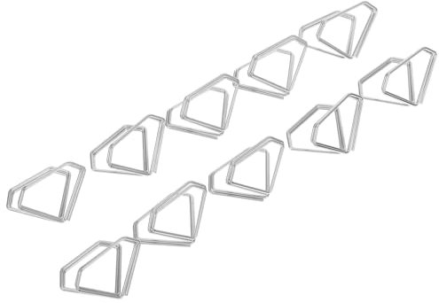 CHILDWEET 10stücke Visitenkartenständer Aus Metall Clips Für Schreibtisch Dekorative Memo-clips Büroklammern Tischnummernhalter Notizklammern