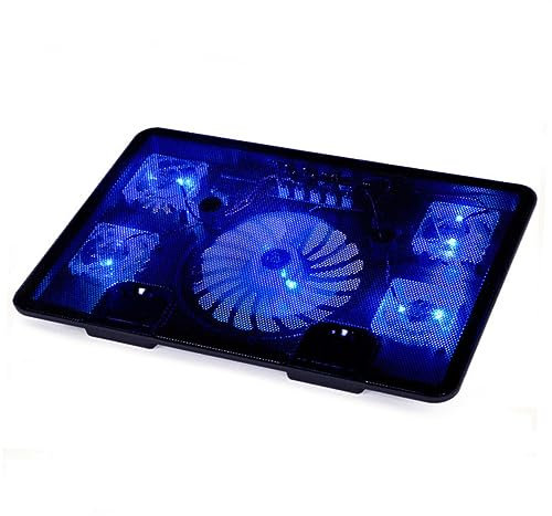 HOMSFOU Base De Enfriamiento Portátil Ventiladores Ultra Silenciosos Enfriador Laptop Opción De Enfriamiento Adaptable