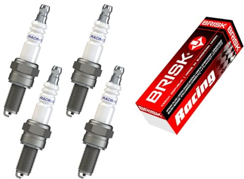 BRISK Premium Racing AR12C-OE 2157 Zündkerzen, 4 Stück