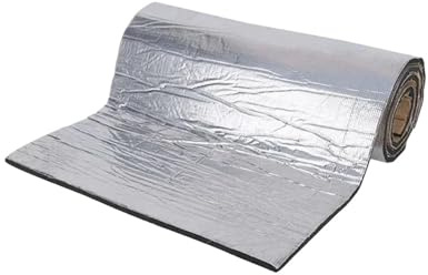 5/10MM Auto Haube Isolierung Stille Tür Wand Sound Deadener Wärme Isolierung Matte Auto Van Schallschutz Trittschalldämmung Isolierung Schallschutzmatte(500x2000x10mm)