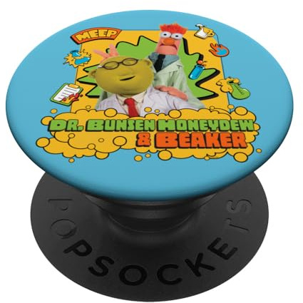 Disney The Muppets Bunsen & Beaker Muppet Labs Photo PopSockets Adhesive PopGrip