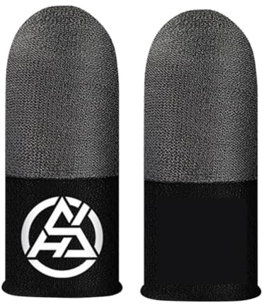 Game Finger Sleeves - 2PCS Breathable Mobile Thumb Sleeves, E Sports Touchscreen Finger Guards, Smooth Responsive Control Accessories | For Smartphones Tablets And Touchscreen Devices