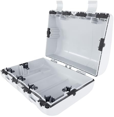 REV Sicherheitsbox für Verlängerungskabel, IP64, 6fach, hellgrau | Outdoor Sicherheitsbox | wasserdichte Kabelverbindung