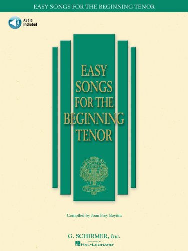 Easy Songs for the Beginning Tenor (English Edition)