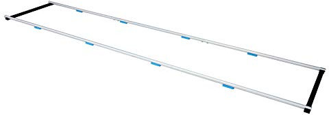 PROAIM 12ft gerades Heavy Duty Tragbares Track für stativ Dolly Auslegerkräne bis zu 400kg/882lb Nutzlast | Aluminium Rail System für DSLR-Videocamcorder + Tragetasche (P-TRK-12)