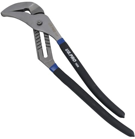 20 Water Pump Pliers Pipe Wrench Grips Plumbers Gas Groove Joint Plier