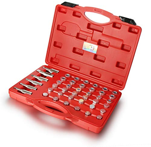 DROMEDARY 114tlg Ölwanne Gewinde Ölablassschraube Reparatursatz Getriebe Ablassschraube Werkzeug Set M13 M15 M17 M20 M22