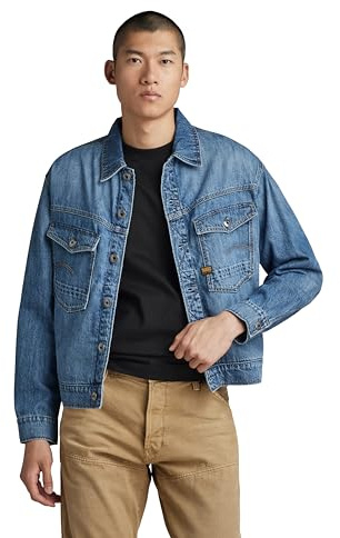 G-STAR RAW Dakota jacka, Blå (faded cliffside blue D23593-D536-G326), L
