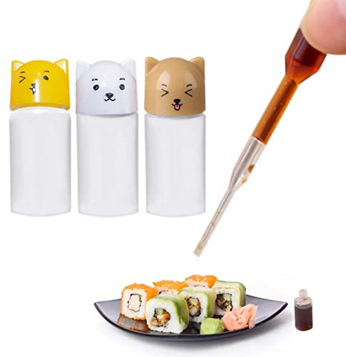 Shurzzesj Bottiglie da spremere per Insalata, Piccole Bottiglie per condimenti per Insalata - Contenitori per Salse per Pranzo al Sacco | Contenitori Multiuso per Salse Alimentari per Zucchero