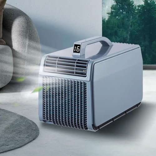 Condizionatore Portatile, Raffreddatore d'Aria Mini da 5500 BTU Senza unità Esterna, Condizionatore d'Aria Calda E Fredda con App E Telecomando, Deumidificatore per Camper, Appartamento, Tenda