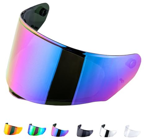 JQF Gear Helmvisier für LS2 FF800/FF353/FF328 Motorradhelm Visier