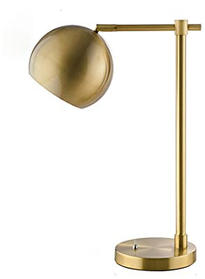 Faucet Modern Desk lamp Eye-Caring Bedside Table lamp Reading lamp Industrial Desk Table lamp with Rotary Shade, Dome Table lamp Bedroom Study Room Office water-tap