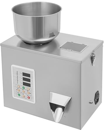 Machine de remplissage, machine d'emballage, système de dosage, 1-50 g et 2-5s/sachet et écran LCD, en acier inoxydable, pour thé, épices et poudre, automatique