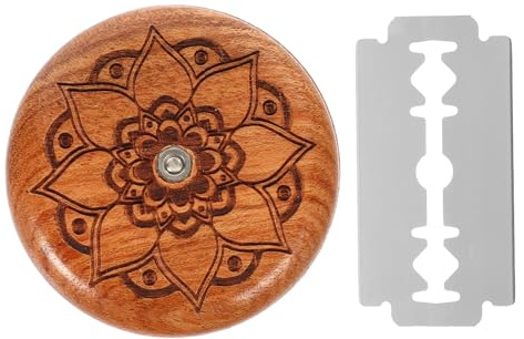 Toyvian Set Taglierina per Pane Zoppo in Legno 5 Lame Sostituibili Utensile per Incidere e Modellare Impasti Kit per Cottura e Panificazione Professionale Resistente e Leggero Adatto