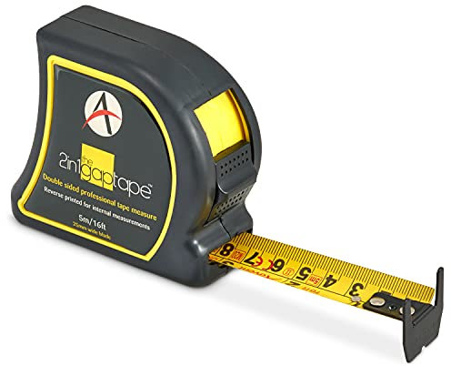 Advent Professional AGT-5025 2 in 1 Gap Tape 5m/16ft x 25mm Professional Tape Measure