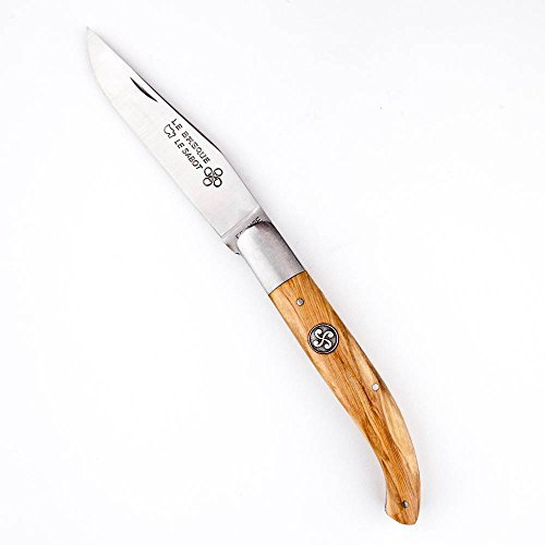 COUTEAU AU SABOT LE BASQUE 11CM OLIVIER réf 321205