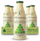 Folkington's Cloudy Apple Fruit Juice, 6 x 1 Litre Glass Bottles, Premium Pressed Apple Juice, Vegan, 6 Count, 6 Litre
