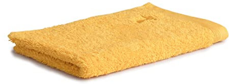 möve Superwuschel guest towel 30 x 50 cm made of 100% cotton, gold