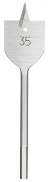 EsportsMJJ 6-40Mm Flach Spaten Holzbohrer Bit Hex Schaftholz Bearbeitung Spaten Bohrer Bit Lochschneider-35Mm