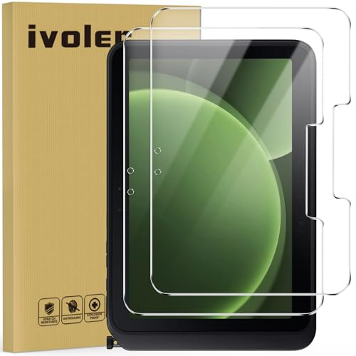 ivoler 2 Stücke Schutzfolie für Samsung Galaxy Tab Active 5 Pro/Samsung Galaxy Tab Active 4 Pro/Tab Active Pro 10.1 Zoll, 9H Härte Schutzglas, Anti-Kratzen Folie, Anti-Bläschen Displayschutzfolie